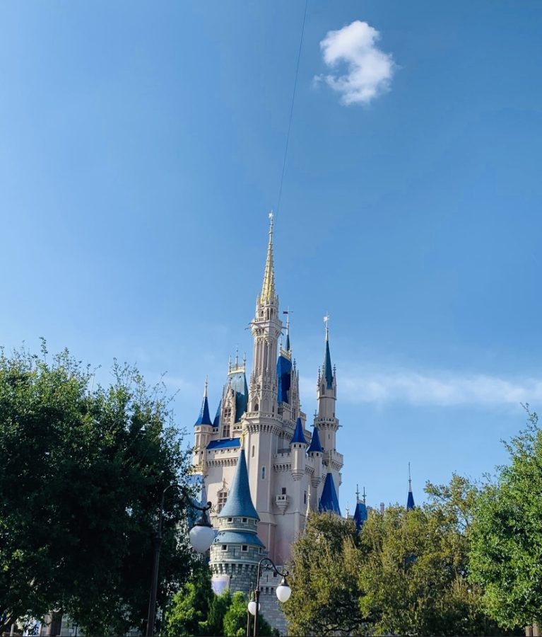 A view of the Cinderella Castle at Walt Disney World. 