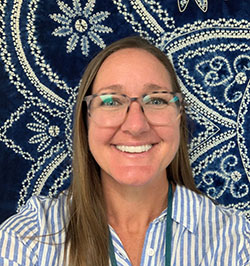 Laura Leigh Gottula, the Military and Family Life Counselor. She works to support military connected students at Robinson.