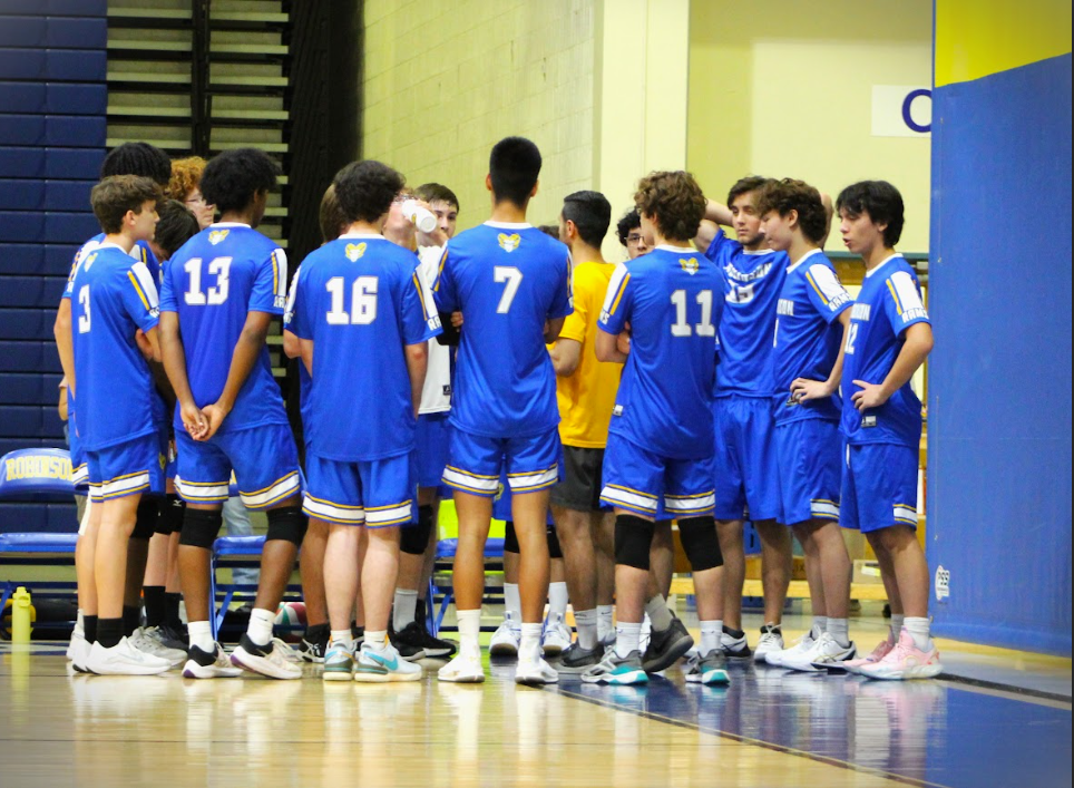 Set-tling in With the New Boys Volleyball Team