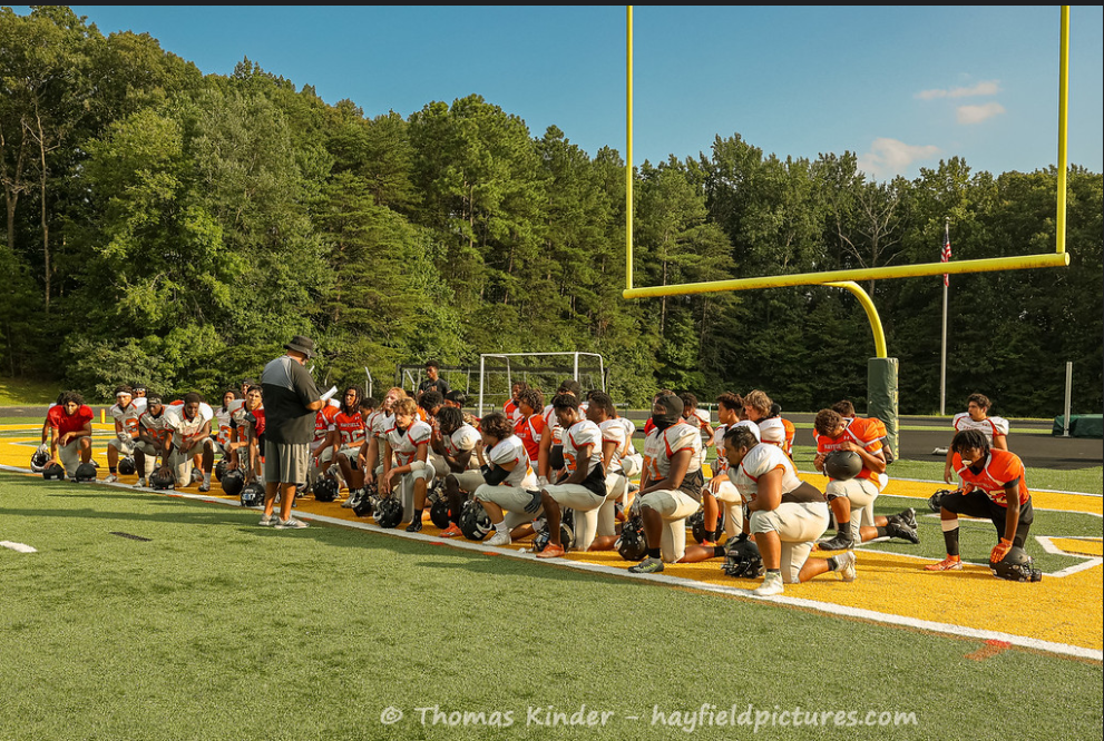 Hayfield football 2023 taken by Thomas Kinder 