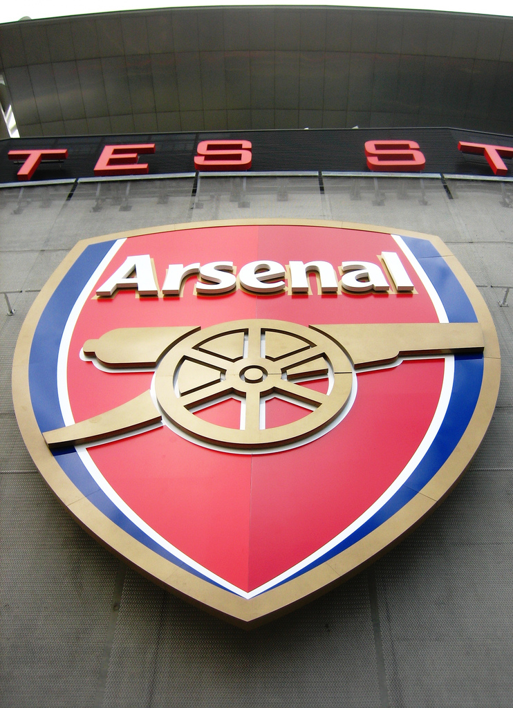 Arsenal Shield at Emirates stadium, London, England